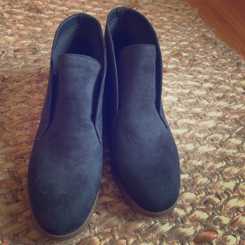 Slip on booties